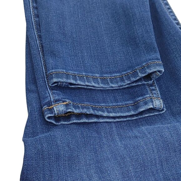 Madewell 10" High-Rise Skinny Jeans Women's 26 Medium Wash Blue Stretch - Picture 12 of 16